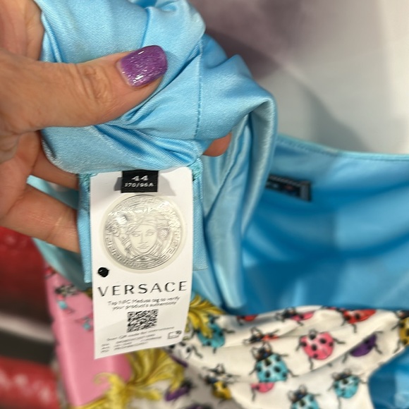 Versace BUTTERFLIES & LADYBUGS MINI DRESS - Picture 5 of 6